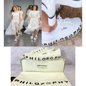 Superga Sneaker Women 6‎ White Casual Platform  Philosophy Lorenzo Men 4.5